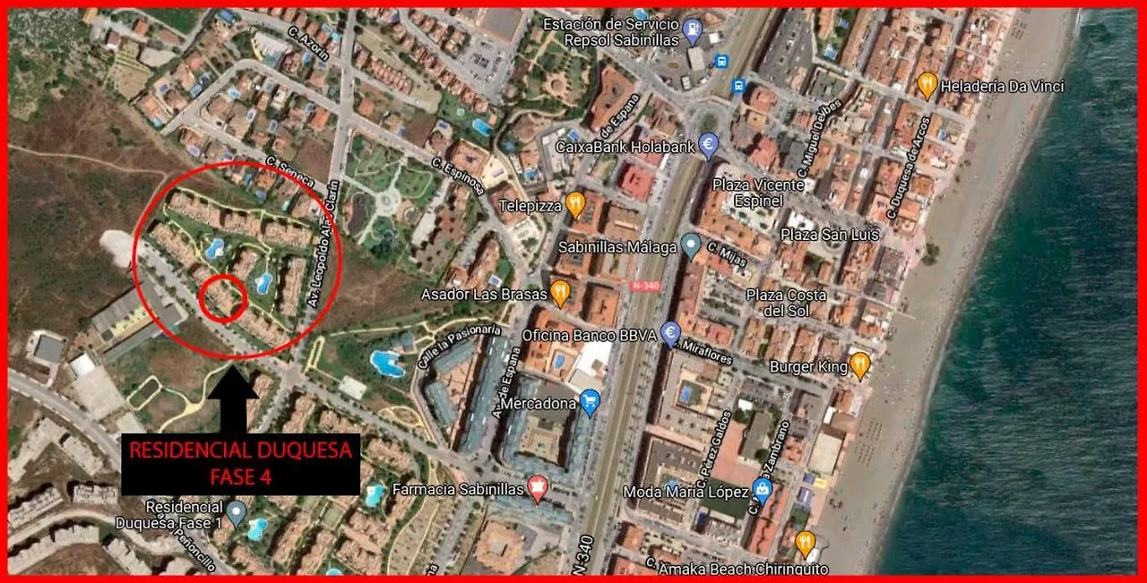 Апартаменты Residencial Duquesa Сан-Луис-де-Сабинильяс Испания
